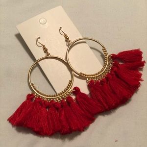 Bohemian Layered Tassel Earrings